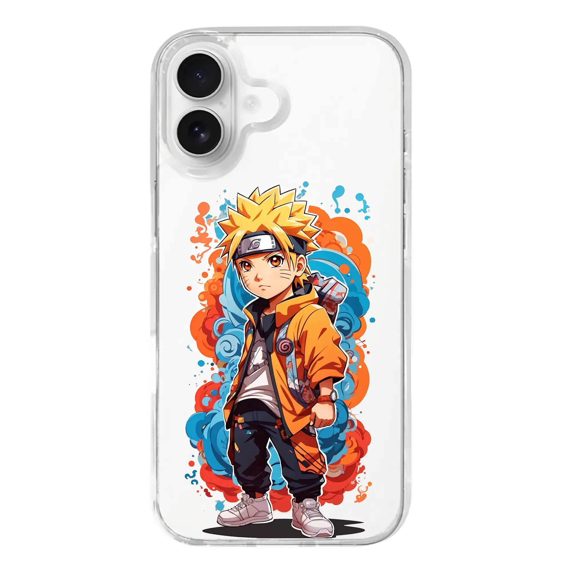 ナルト グッズ うずまき ナルト - iPhone 17シリーズ 透明スマホケース – 薄型・耐衝撃・精密フィット保護カバー